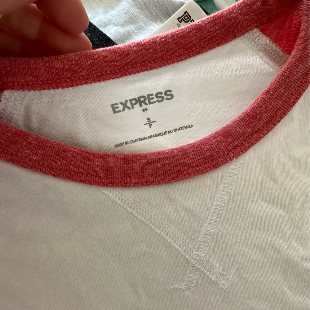 *NEW*Sz S*Mens*Express* baseball shirt